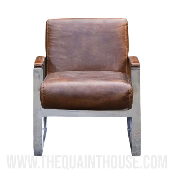 The Harrington Vintage Leather Armchair